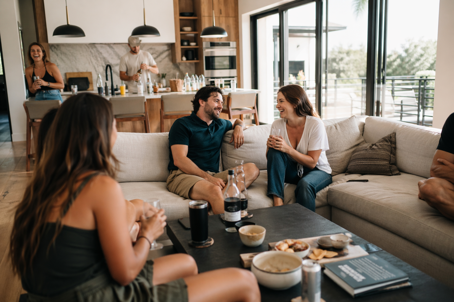 Managed short term rental interior