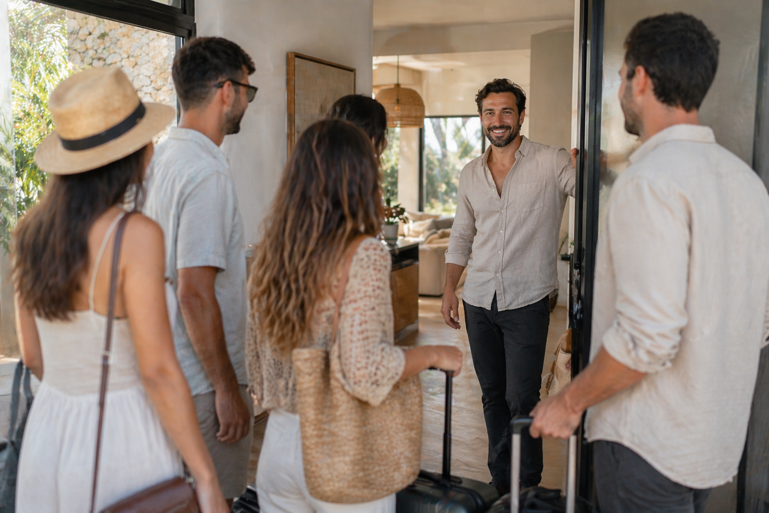 Managed short term rental space