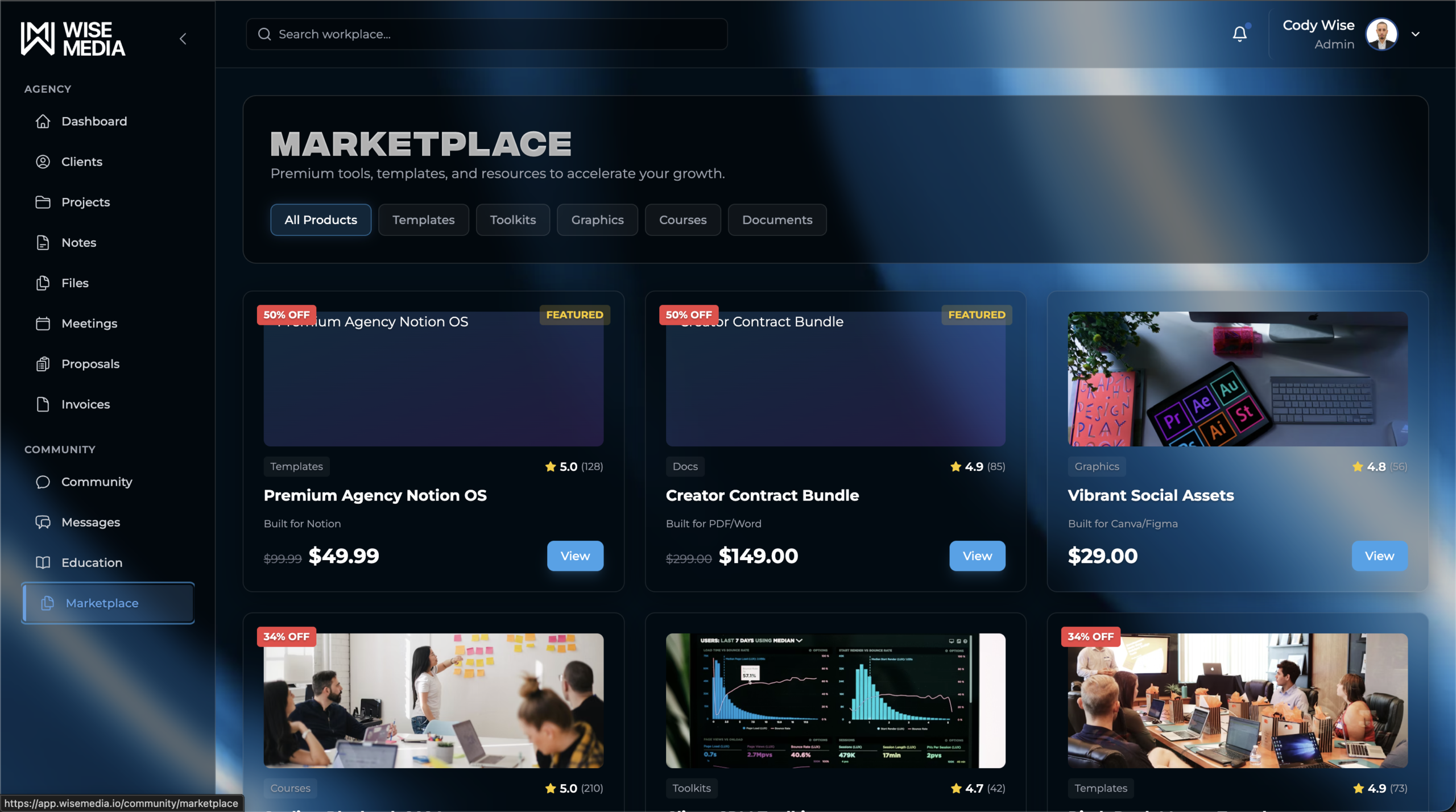Agency OS Marketplace
