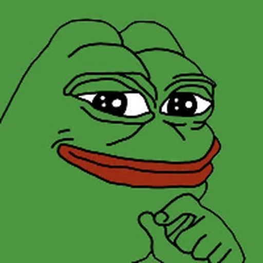 The Pepe the Frog character as used by the PEPE token