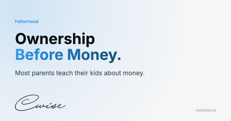 Card reading Ownership Before Money. Most parents teach their kids about money.