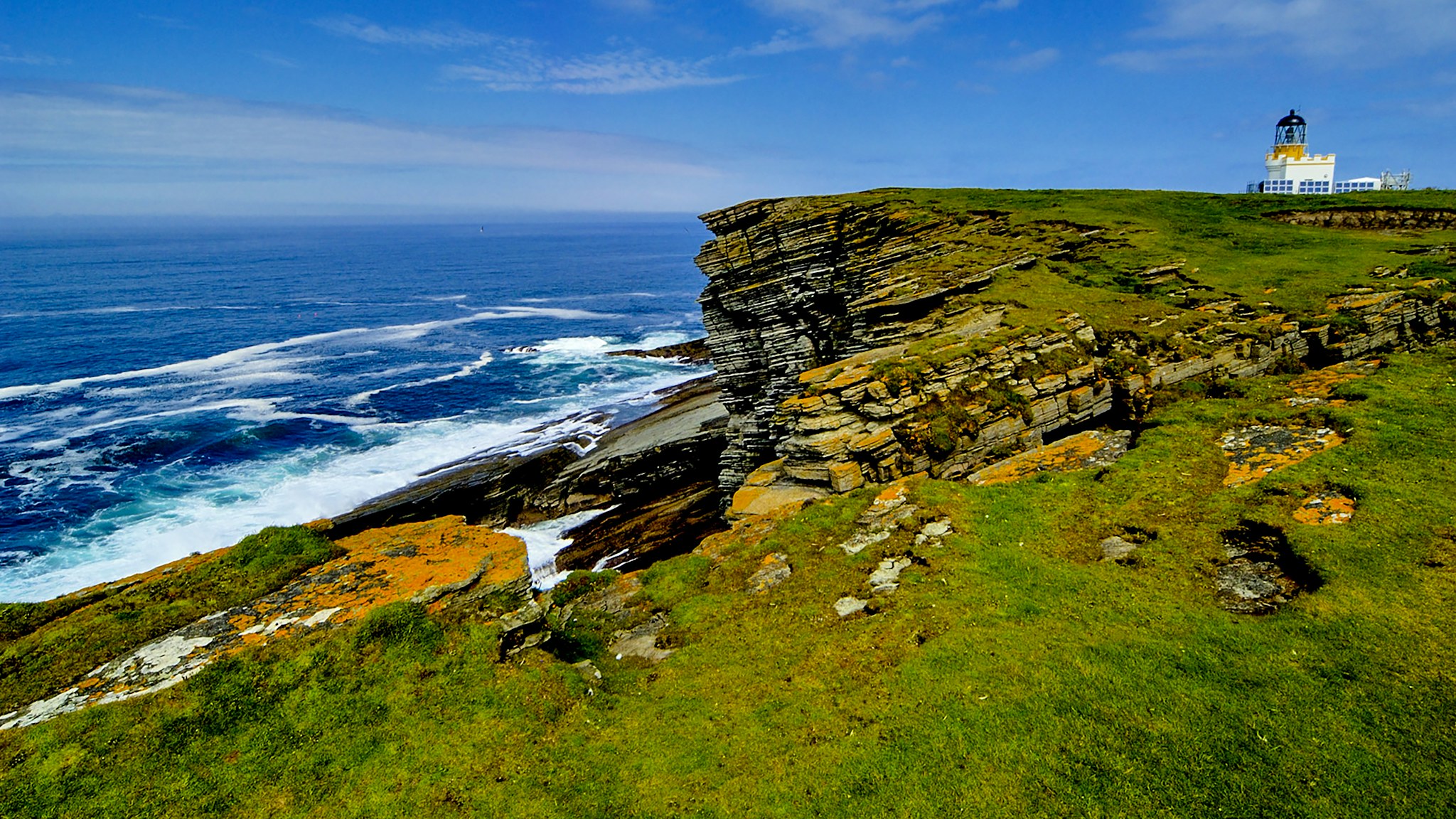 Orkney sea cliffs, the island coast that shaped Dr. John Rae before the Hudson's Bay Company sent him north